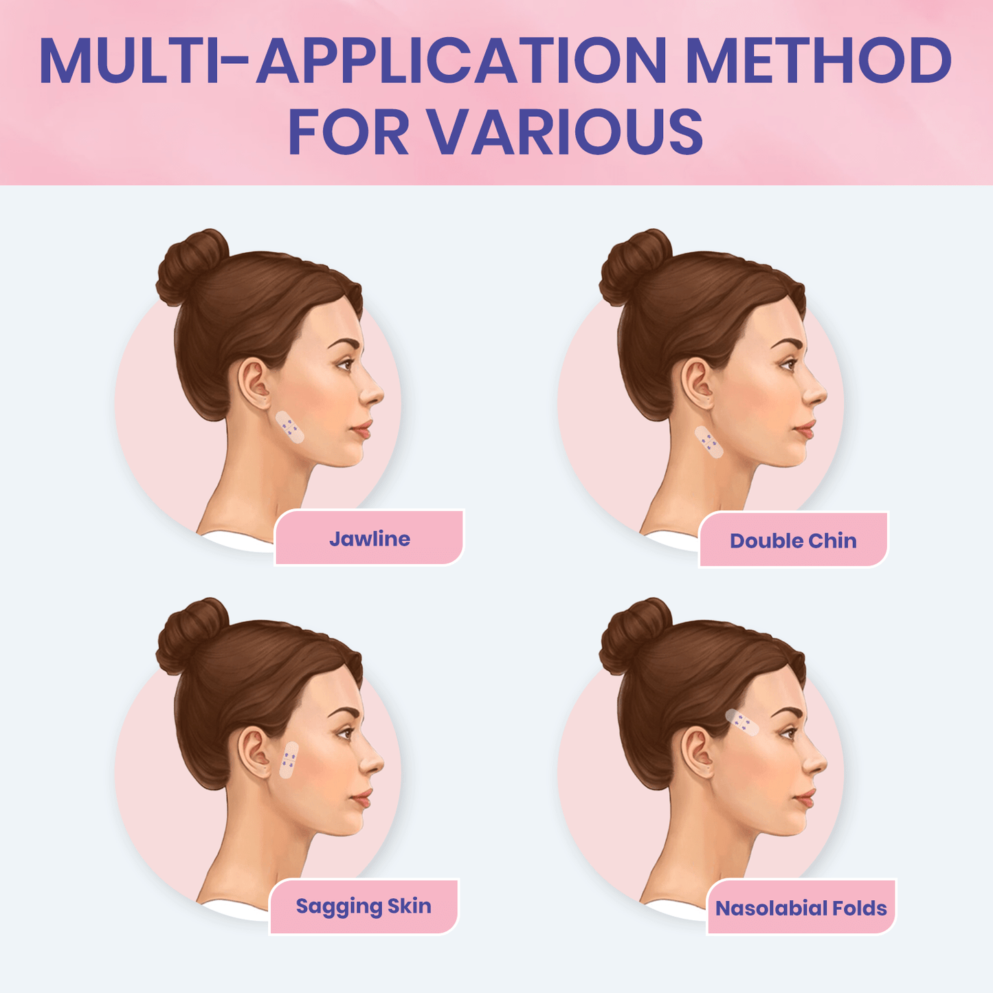 InvisiLift | Cinta Adhesiva Invisible para Lifting Facial