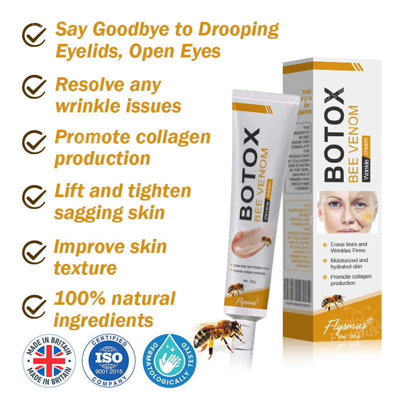 Crema BeeBotox | Crema Anti-Envejecimiento con Veneno de Abeja y Botox