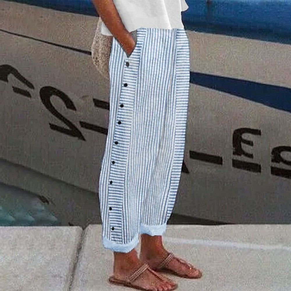 Xandra | Pantalones cómodos a Rayas