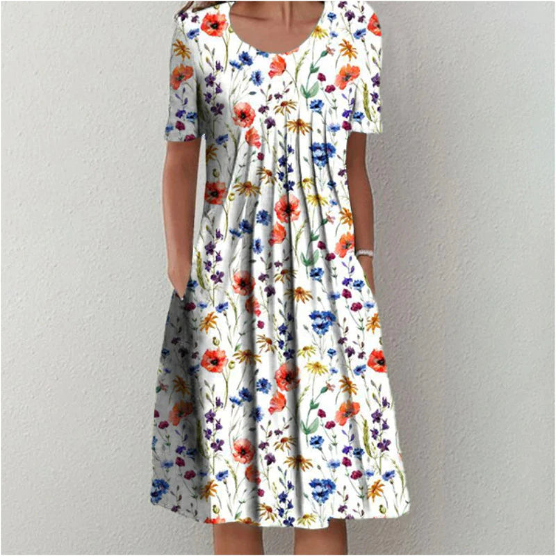 Dorin | Vestido Corto Floral para el Verano