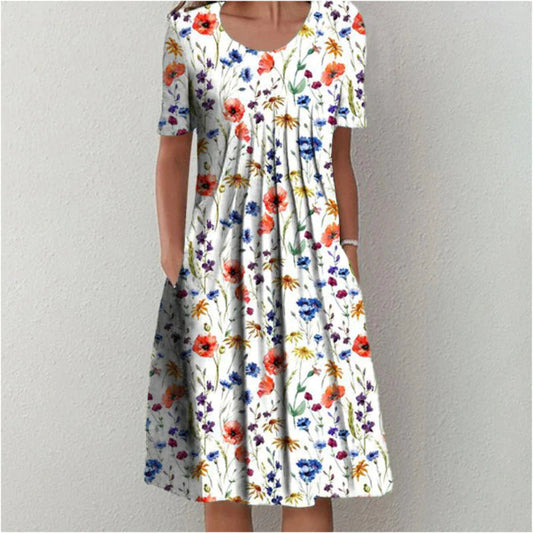 Dorin | Vestido Corto Floral para el Verano