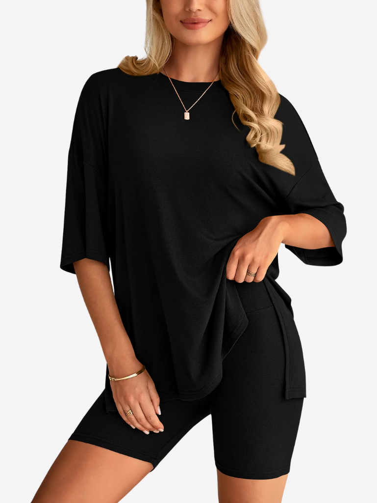 Terry | Conjunto de Camiseta Oversize y Pantalones Biker