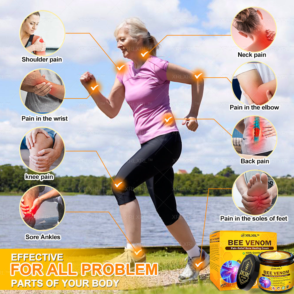 NatureBee | Crema con Veneno de Abeja para Alivio del Dolor en Adultos Mayores