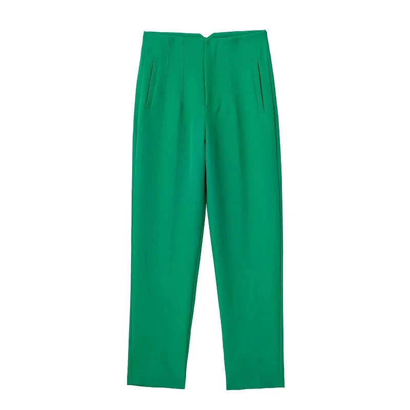 Claude | Pantalones Elegantes de Cintura Alta