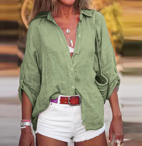 Esti | Camisa de Lino para el Verano