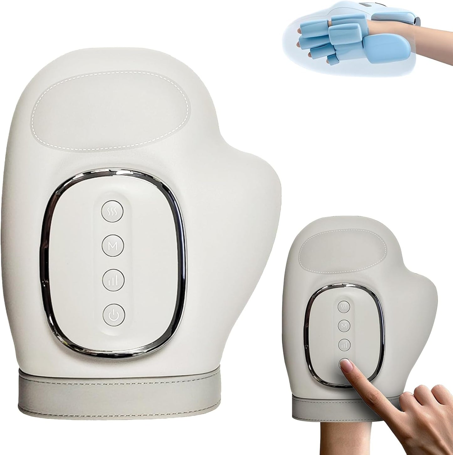 Masajeador Inteligente de Manos | con Calor y Compresión