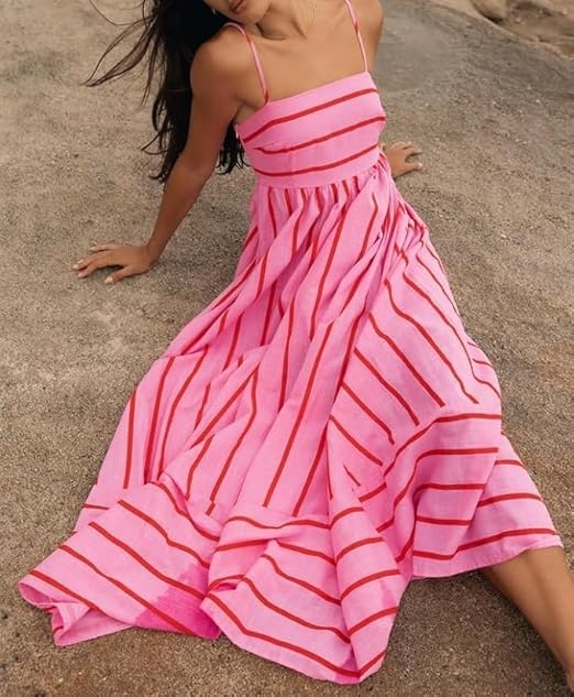Zusan | Vestido de Verano a Rayas