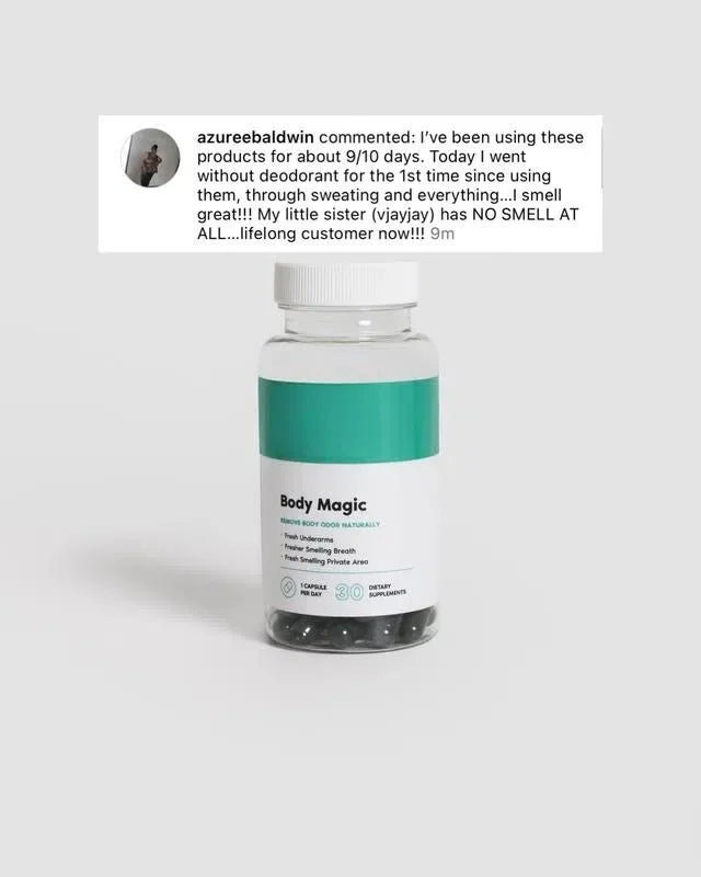 BodyMagic | Cápsulas de Clorofila para el Cuidado Personal de la Mujer