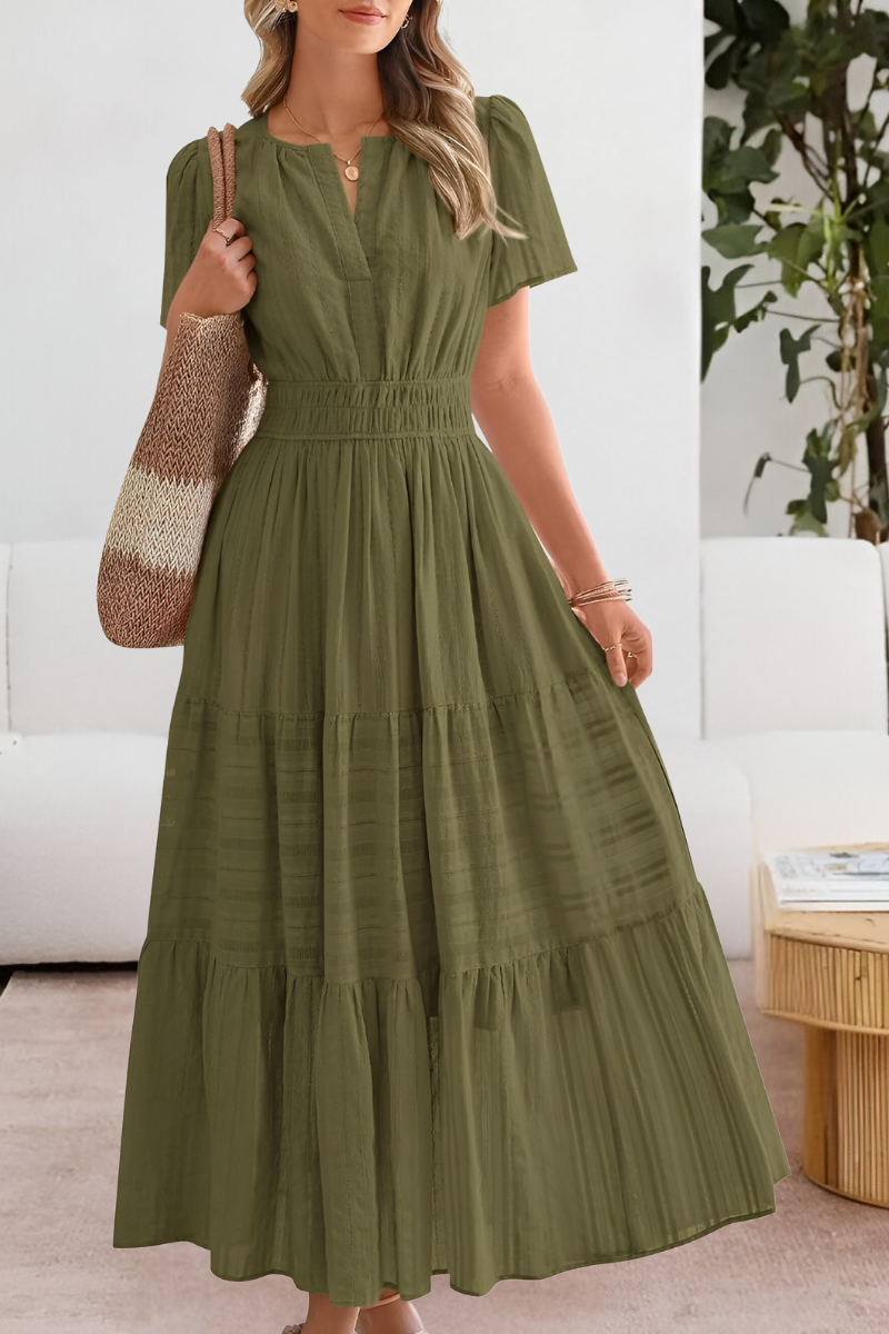 Malak | Vestido Elástico estilo Bohemio