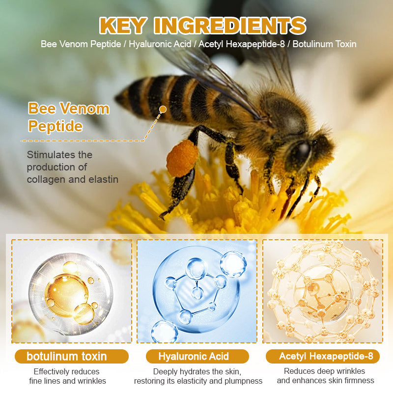 Crema BeeBotox | Crema Anti-Envejecimiento con Veneno de Abeja y Botox
