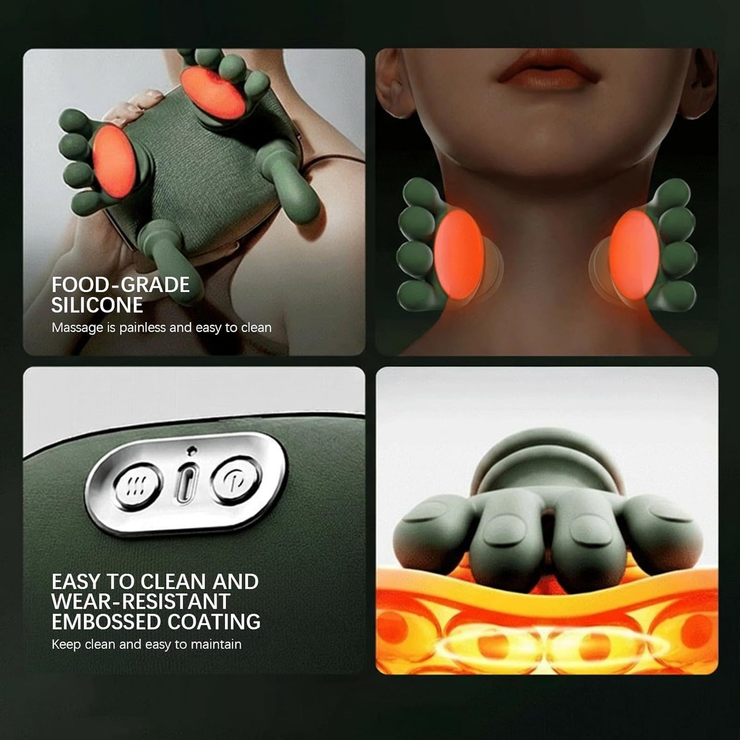 Masajeador Portátil De Cuello Y Espalda