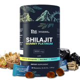 Shilajit Gummy Platinum | Bienestar diario, sin complicaciones