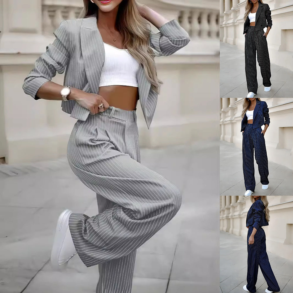 Flaviana | Conjunto a Rayas para Dama