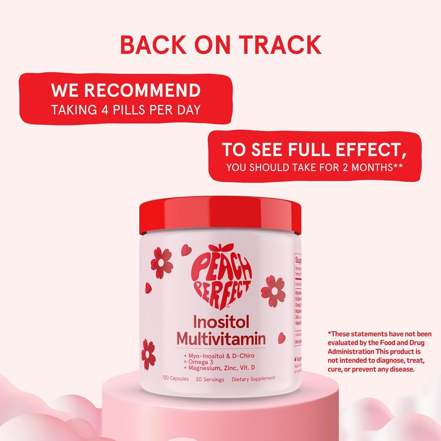PeachPerfect | Suplemento Multivitamínico de Inositol