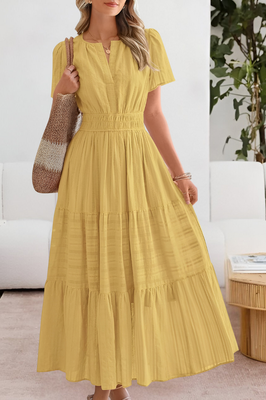 Malak | Vestido Elástico estilo Bohemio