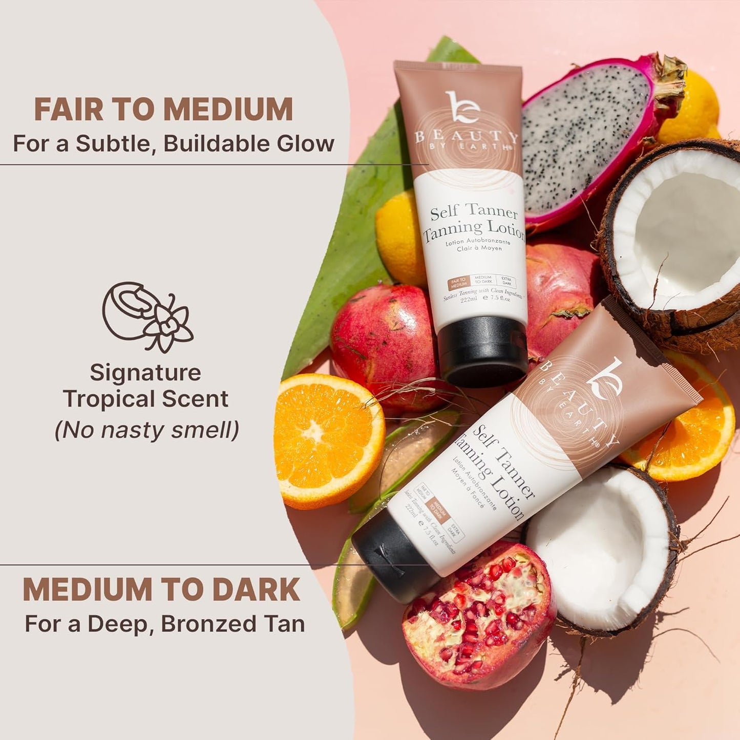 Beauty by Earth Autobronceador | Un Bronceado Natural Sin Sol