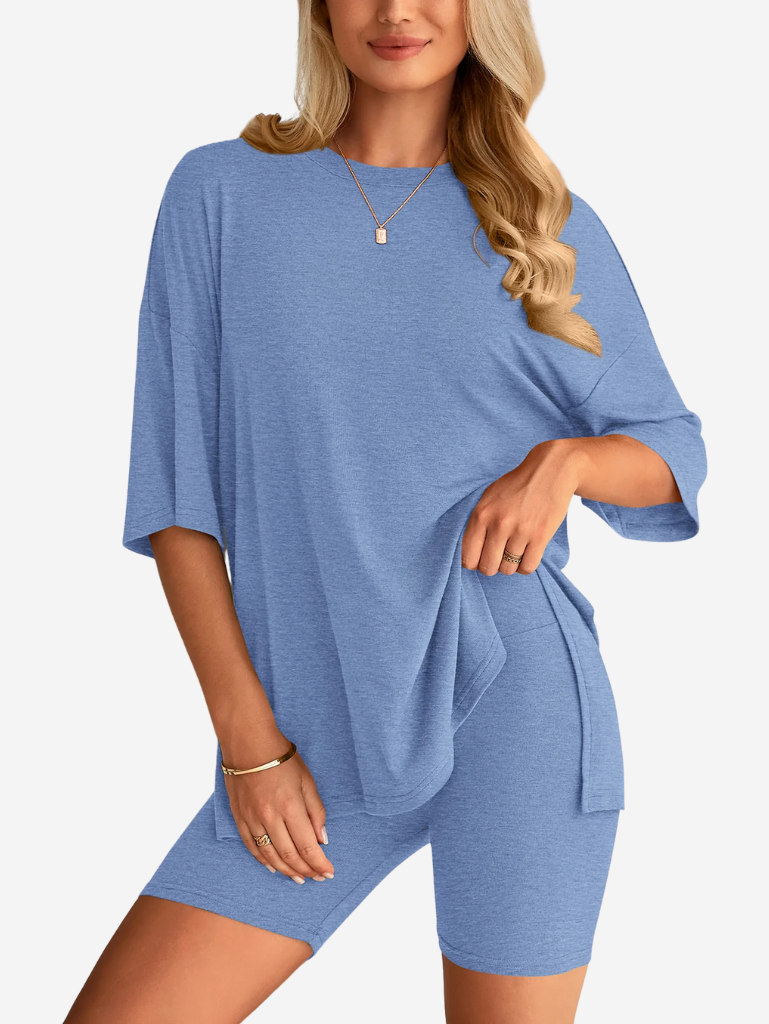 Terry | Conjunto de Camiseta Oversize y Pantalones Biker