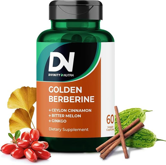 Berberina Dorada | Suplemento de Cápsulas de Berberina