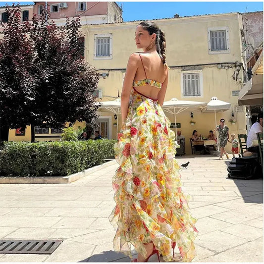 Jeanne | Vestido con Volantes para el Verano