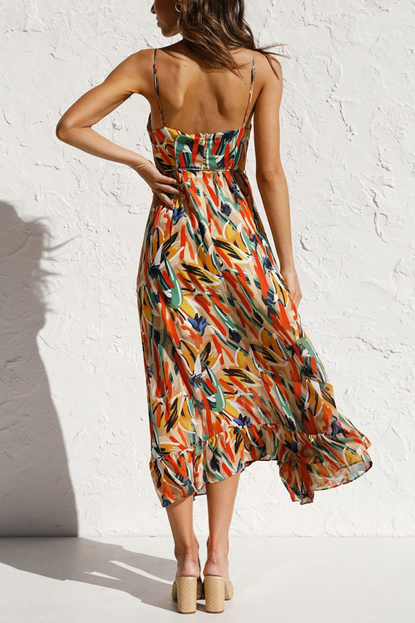 Giselle | Vestido Midi Colorido