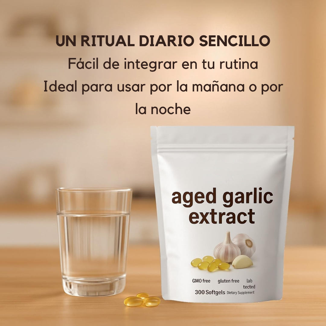 Extracto de Ajo Envejecido | 7500mg Sin Olor