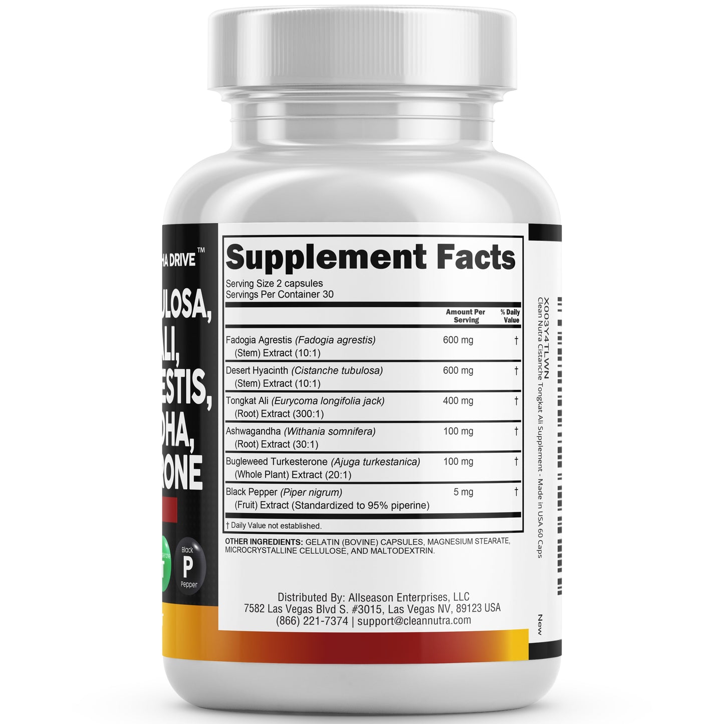 AlphaMen | Apoyo Herbal para la Testosterona, Fuerza y Vitalidad