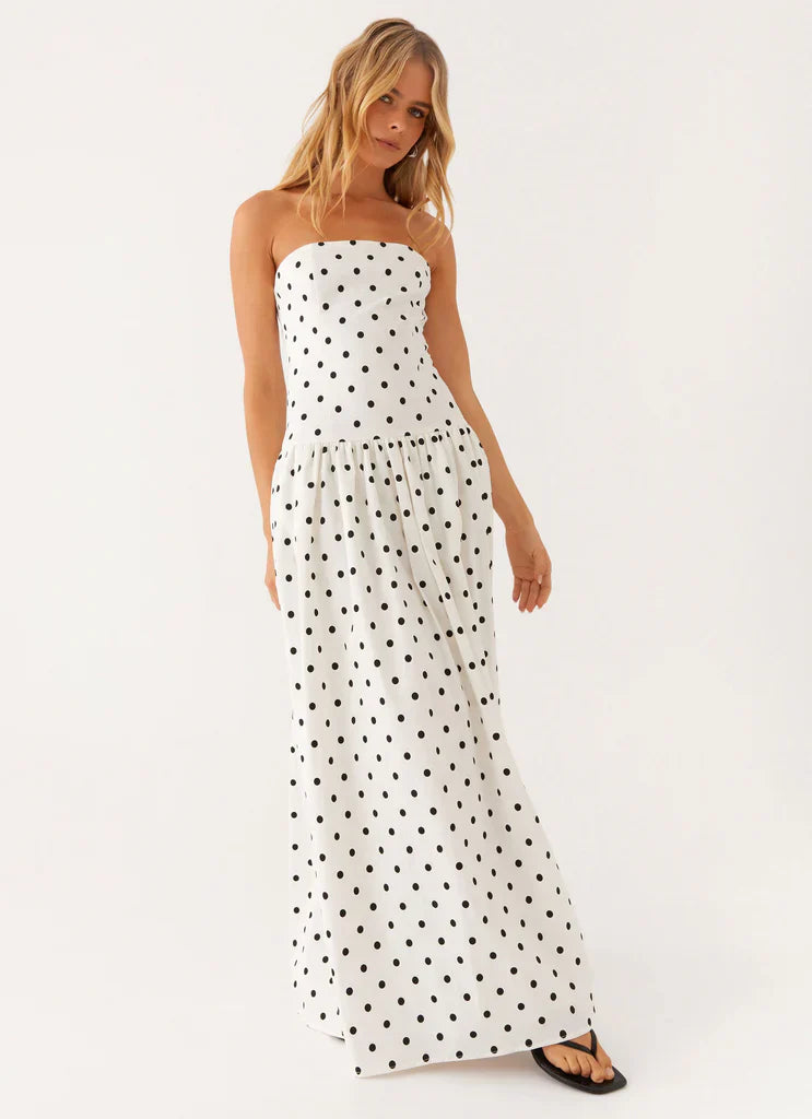 Zulema | Vestido Largo sin Tirantes
