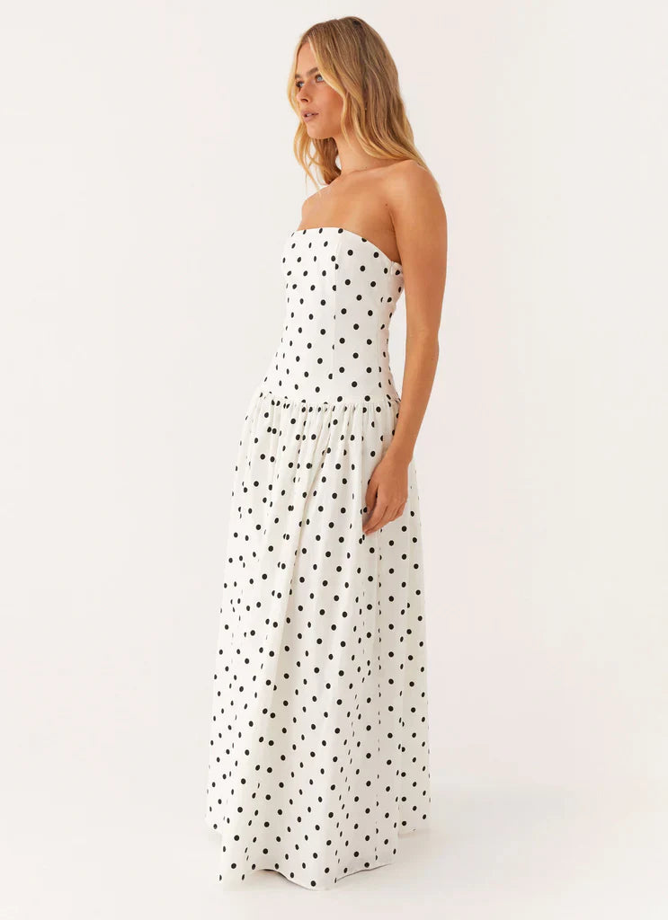 Zulema | Vestido Largo sin Tirantes