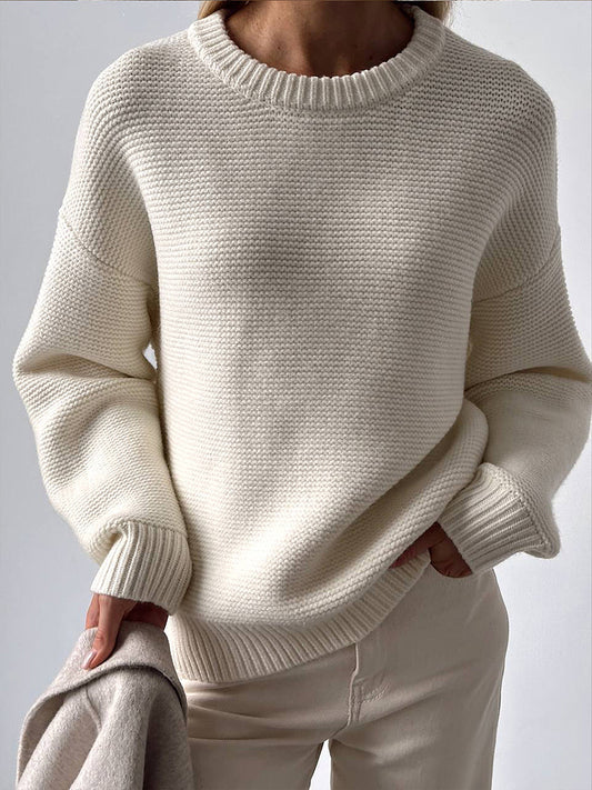 Holly | Jersey de punto con cuello redondo