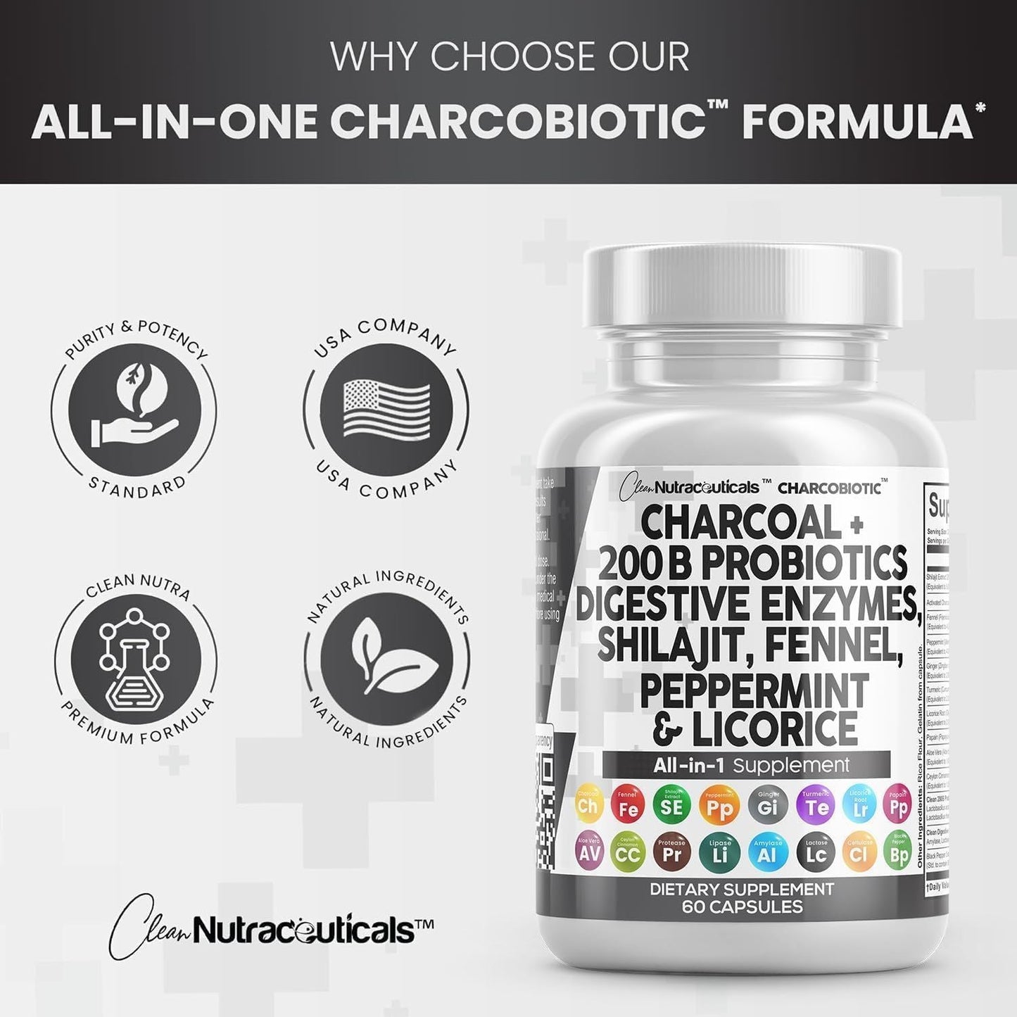 CharcoBiotic | Cápsulas para el Equilibrio Digestivo y el Bienestar