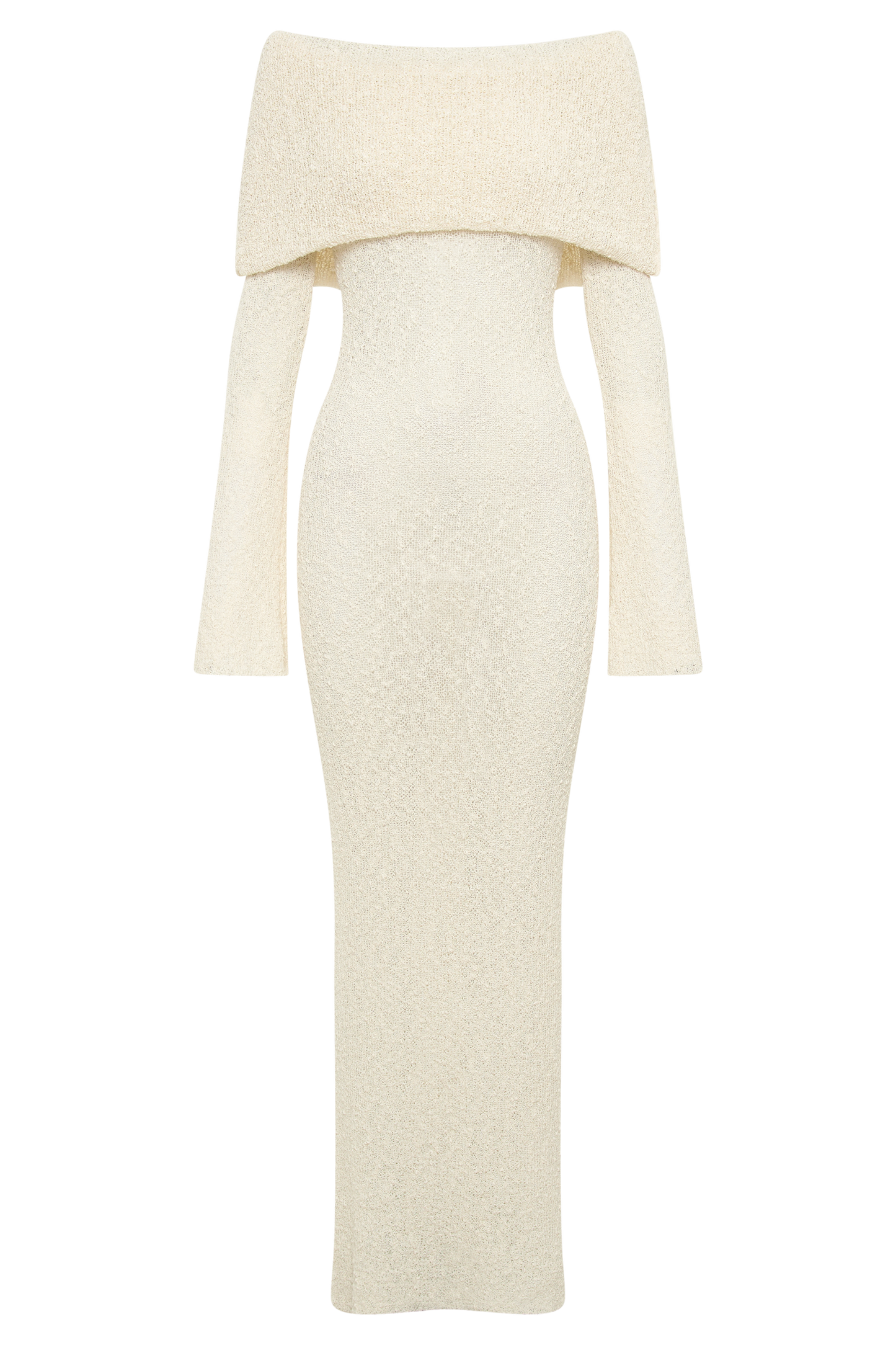 Maritza | Vestido largo en bouclé