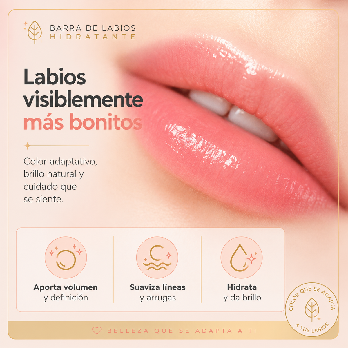 Barra de Labios Hidratante | con Ajuste de pH