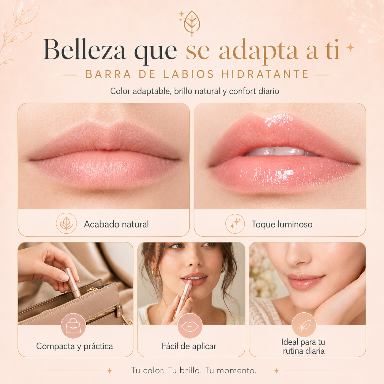 Barra de Labios Hidratante | con Ajuste de pH