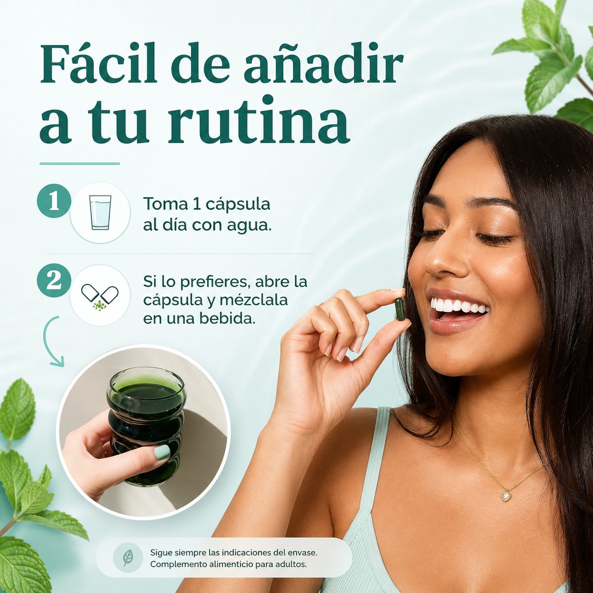 BodyMagic | Cápsulas de Clorofila para el Cuidado Personal de la Mujer
