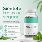 BodyMagic | Cápsulas de Clorofila para el Cuidado Personal de la Mujer