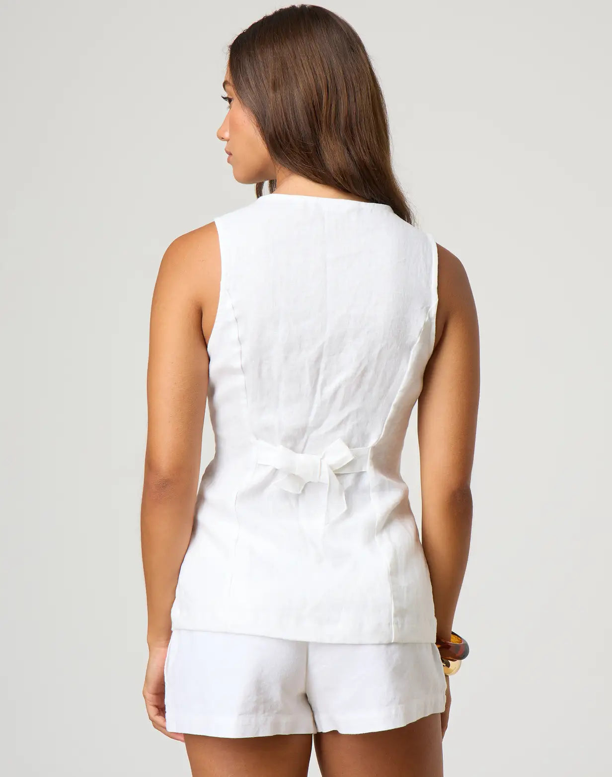 Mirasol | Conjunto de Pantalones Cortos y Top de Botones