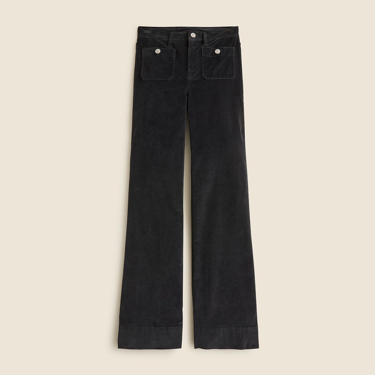 Rabat | Pantalones de Campana efecto Terciopelo
