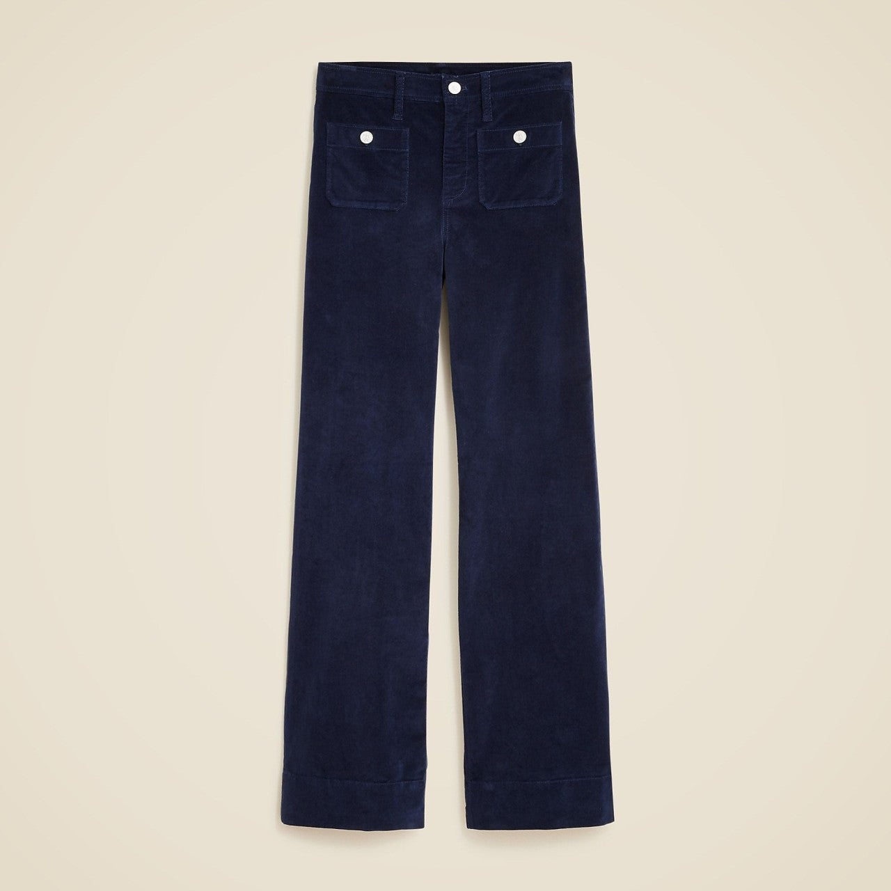 Rabat | Pantalones de Campana efecto Terciopelo