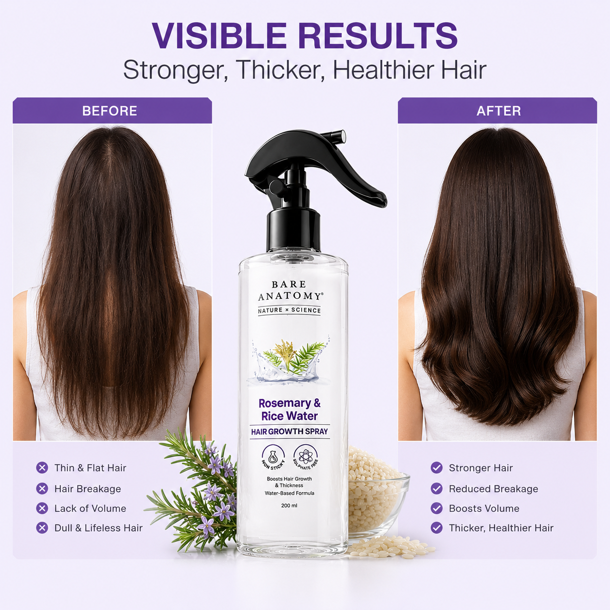 Bare Anatomy Hair Spray benefits
