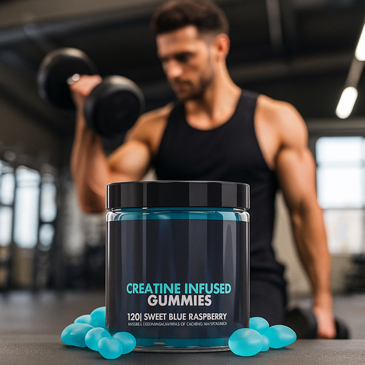 CreaGummy | Gominolas de Creatina para Aumentar la Fuerza, Energía y Rendimiento