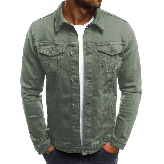 Santiago | Chaqueta de Mezclilla Ligera para Hombre