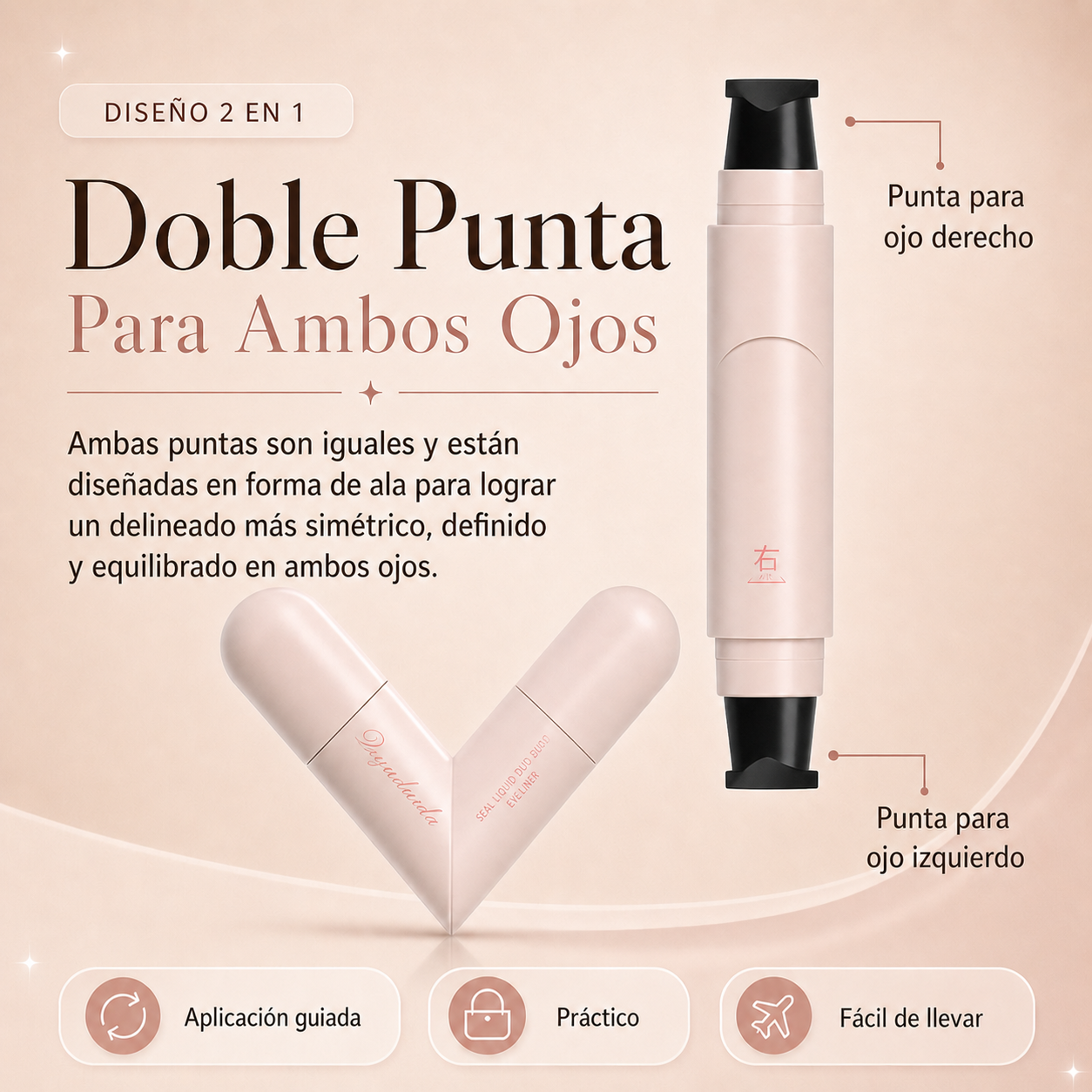 Delineador Rotatorio de Doble Ala