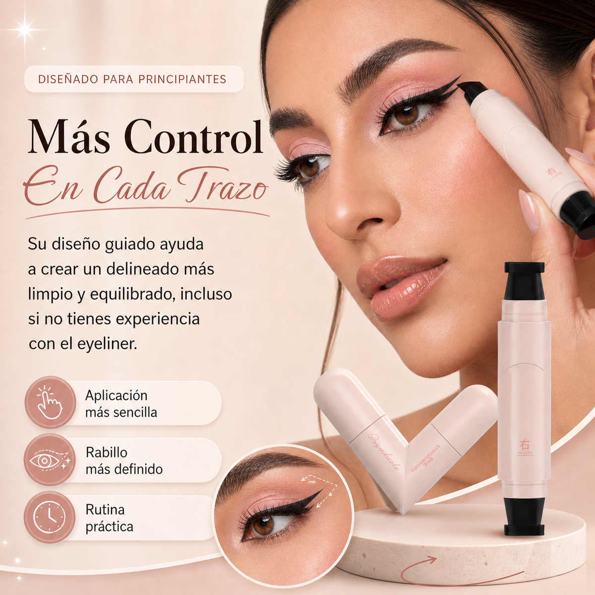 Delineador Rotatorio de Doble Ala