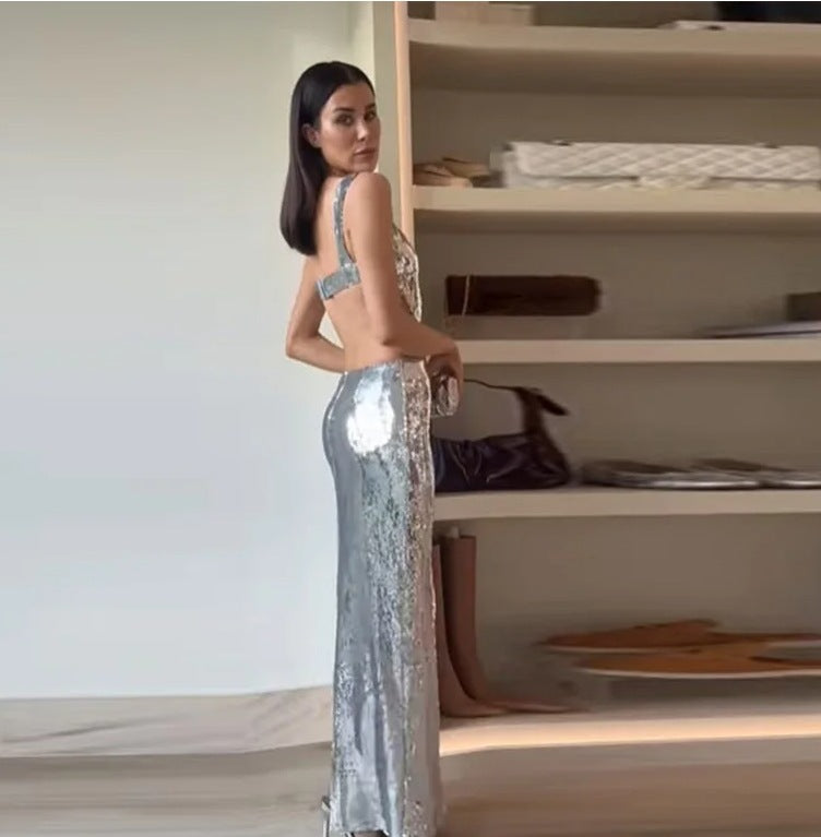 Yena | Elegante Vestido Brillante