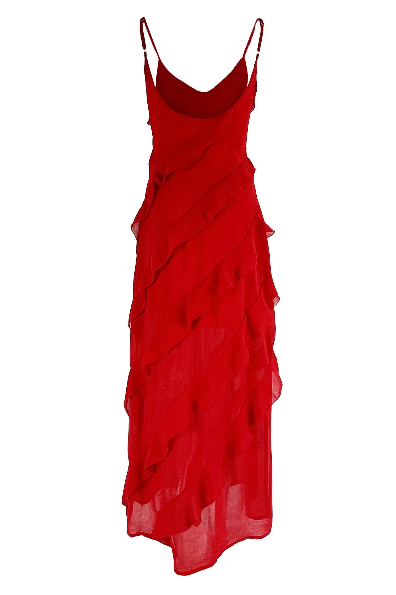 Yelli | Elegante Vestido Largo de Chiffon