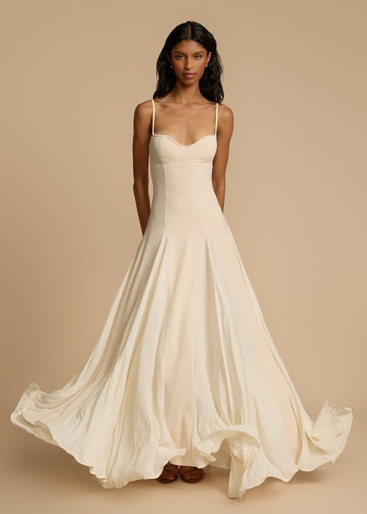 Lienda | Vestido Largo con Tirantes