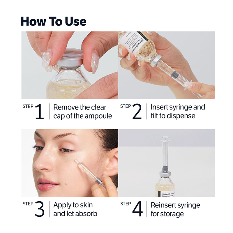 Péptido de Seda de Colágeno Profundo para el Cuidado Facial