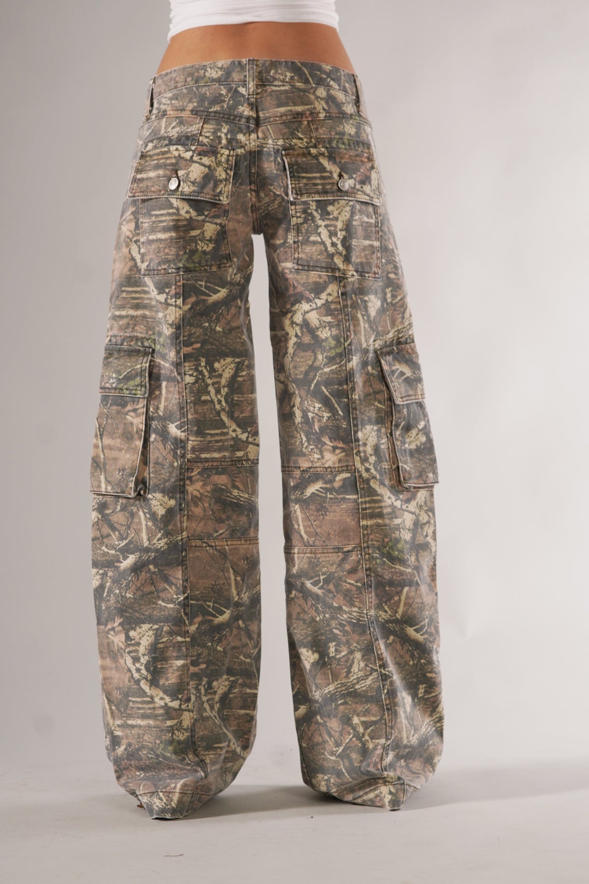 Hannia | Pantalón unisex de Camuflaje
