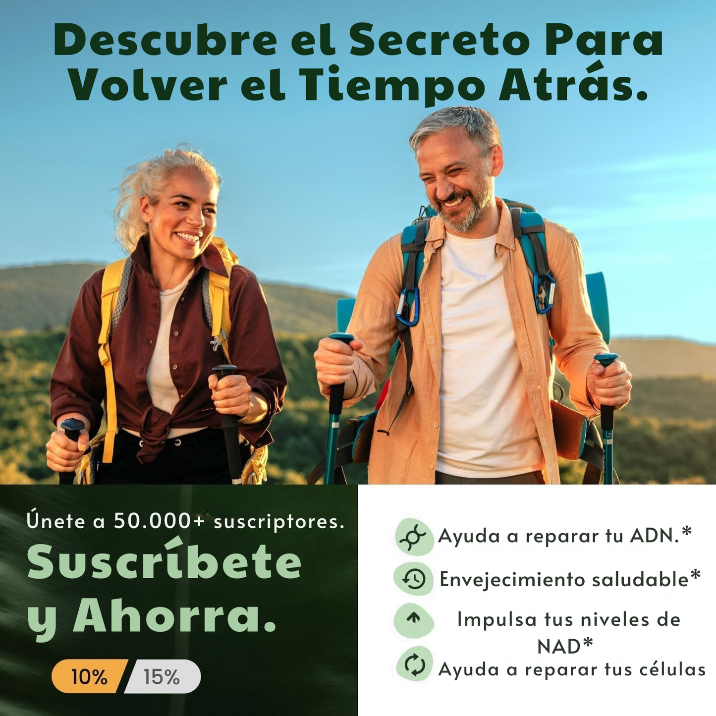 NADVital | NAD+ de Alta Pureza Anti-Envejecimiento