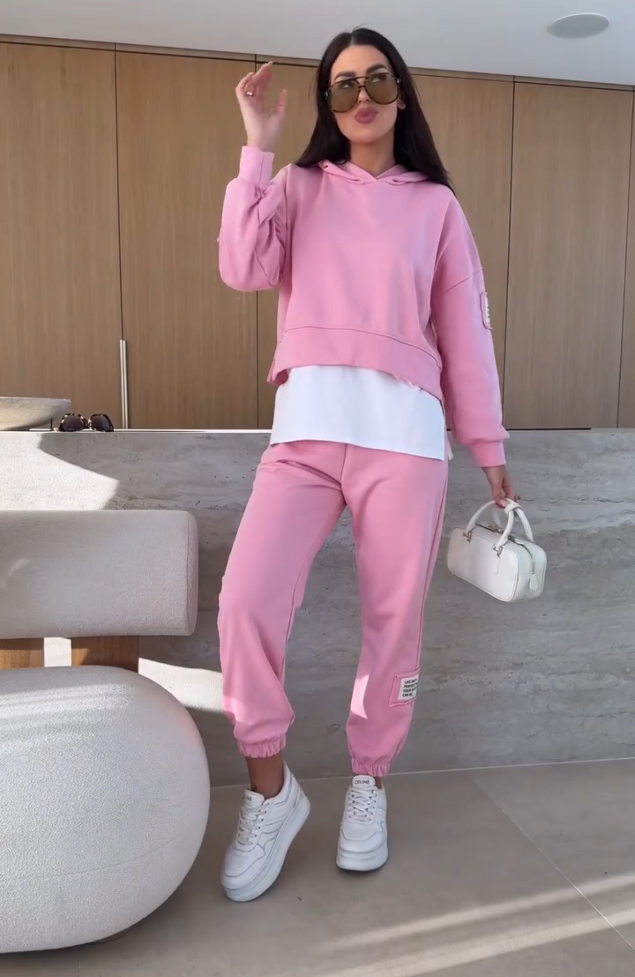 Alda | Conjunto de Sudadera y Pantalones Elásticos